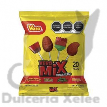 Mix Banda Fuego 20 Pz $3.50