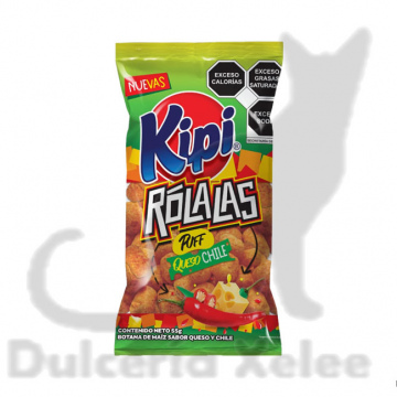 Kipi Rolalas Queso Chile $15.00