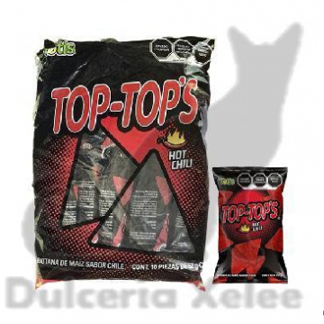 Top-Tops Hot Chili 10 Pz $12.00