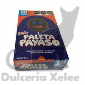 Paleta Payaso 10 Pz $18.00