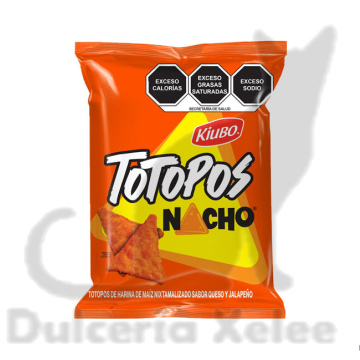 Kiubo Totopos Nacho 40 Gr $10.00