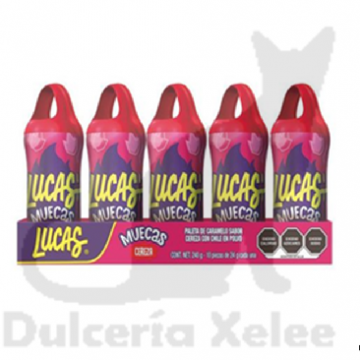 Muecas Cereza 10 Pz $14.00