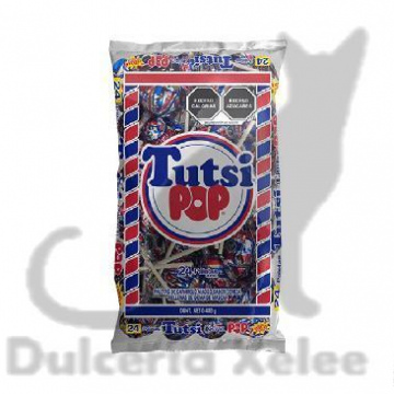 Tutsi Chupa Pop 24 Pz $7.00