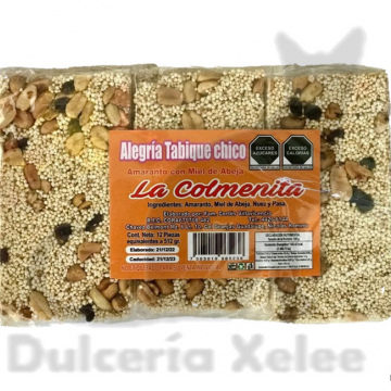 Alegría Tabiquito 12 Pz $6.00