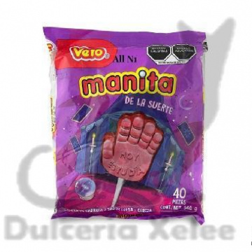 Manita De La Suerte 40 Pz $3.50