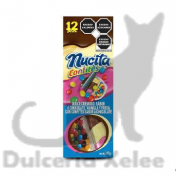 Nucita Trisabor Confites 12 Pz $11.00