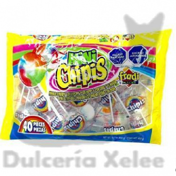 Paleta Mini Chipis 40 Pz $2.50