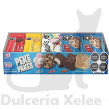 Gamesa Peke Pakes 14 Pz $8.00