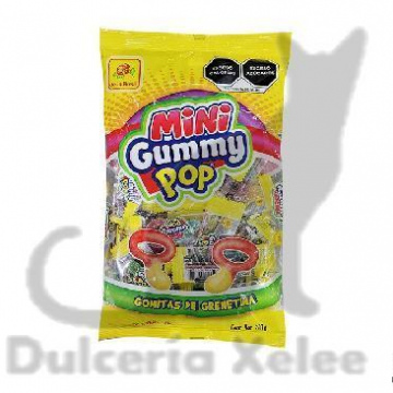 Mini Gummy Pop 50 Pz $1.50