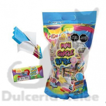 Mini Chicle Tattoo Bolsa 150 Pz $1.00