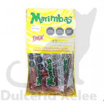 Indy Marimbas 12 Pz $12.00