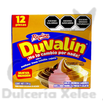 Duvalin Cuatrisabor 12 Pz $6.00