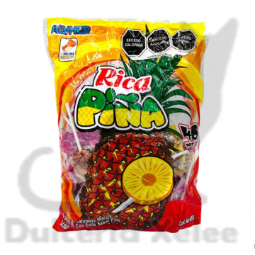 Alvher Rica Piña 40 Pz $2.50