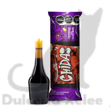 Chidas Totopos Salsa Negra 110 Gr. $17.00