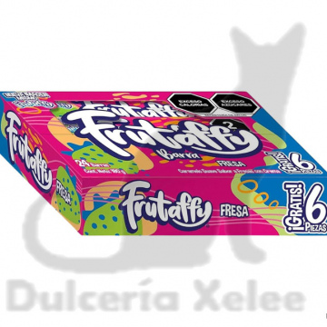 Frutaffy Fresa Crema 24+6pz $2.00