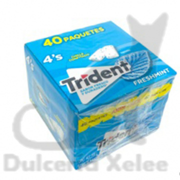 Trident 4p Freshmint 40 Pz $4.00