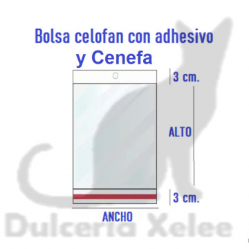 Con Adhesivo y Cenefa 5 X 20 + 3 + 3 100 Pz