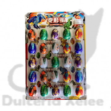 Eggs Transformers 25 Pz $15.00