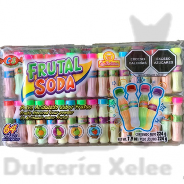 Frutal Soda 64 Pz $1.50