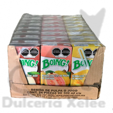 Boing Surtido 24 Pz 500 Ml $16.00