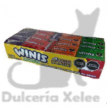 Winis Mini Tubo 32+4 Pz $3.00