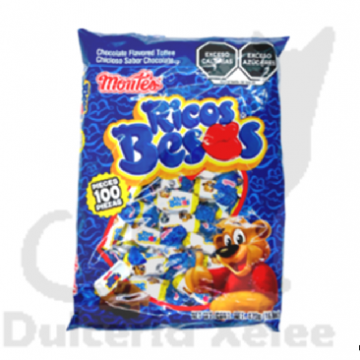 Montes Ricos Besos 100 Pz 2 X $2.50