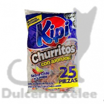 Kipi Churrito XL 25 Pz $3.50