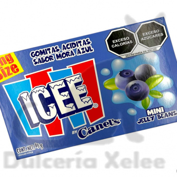 Icee Mini Jelly Beans Mora 85 Gr $21.00