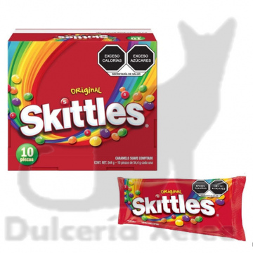 Skittles Original 220 Gr. 10 Pz $15.00