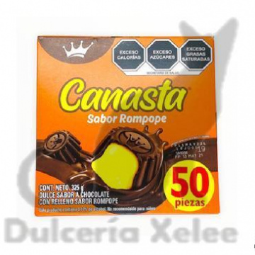 Canasta Rompope 50 Pz $2.50