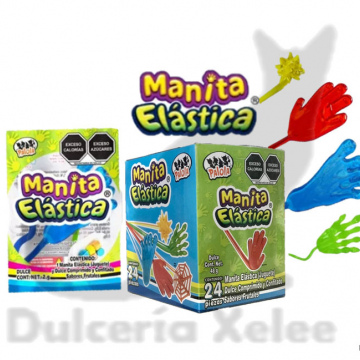 Manita Elástica 24 Pz $5.00