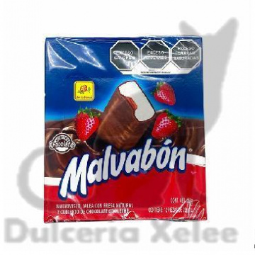 Malvabón Fresa 12 Pz $7.00