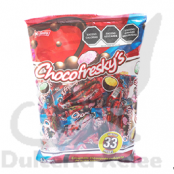 Chocofresky´s Tubito 33 Pz $3.50