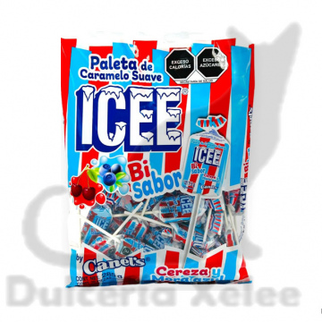 Icee Paleta BiSabor 38 Pz $2.50