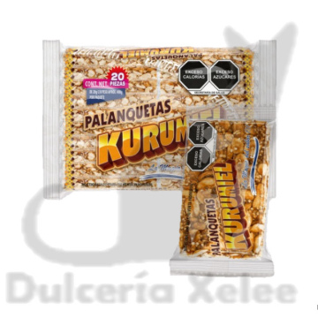 Kurumiel Palanqueta Mediana Combinada 20 Pz $5.00