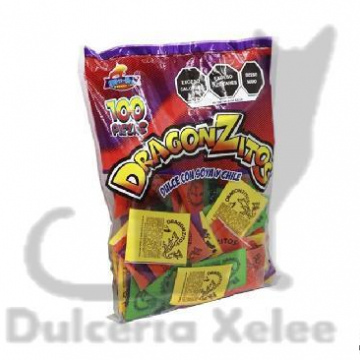 Dragonzitos 100 Pz $0.50