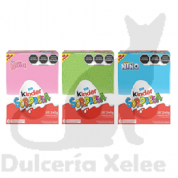 Kinder Sorpresa 12 Pz $25.00