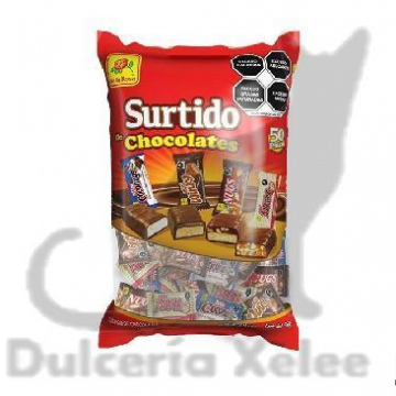 Surtido Chocolates 50 Pz $4.00