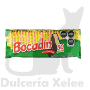 Bocadín 50 Pz $2.50