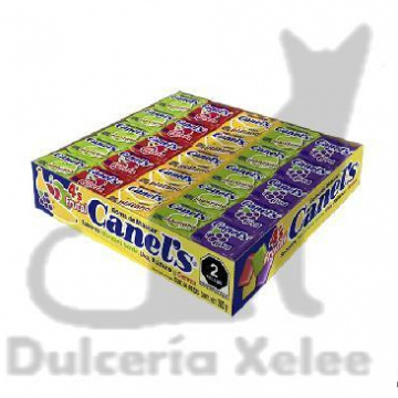 Canel´s Frutal Celofán 60 Pz $1.50