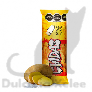 Chidas Papas Sal 85 Gr. $20.00