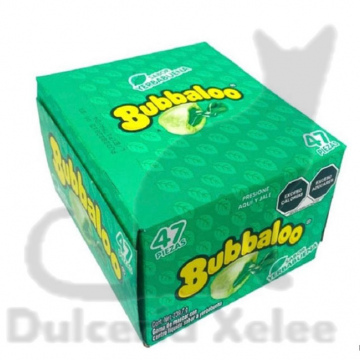 Bubbaloo Yerbabuena 47 Pz $1.50