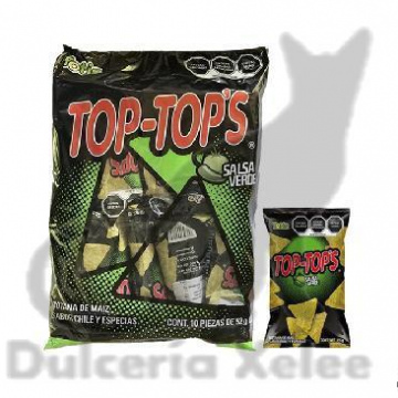 Top-Tops Salsa Verde 10 Pz $12.00