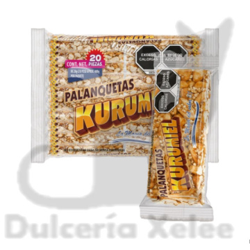 Kurumiel Palanqueta Chica Combinada 20 Pz $3.00